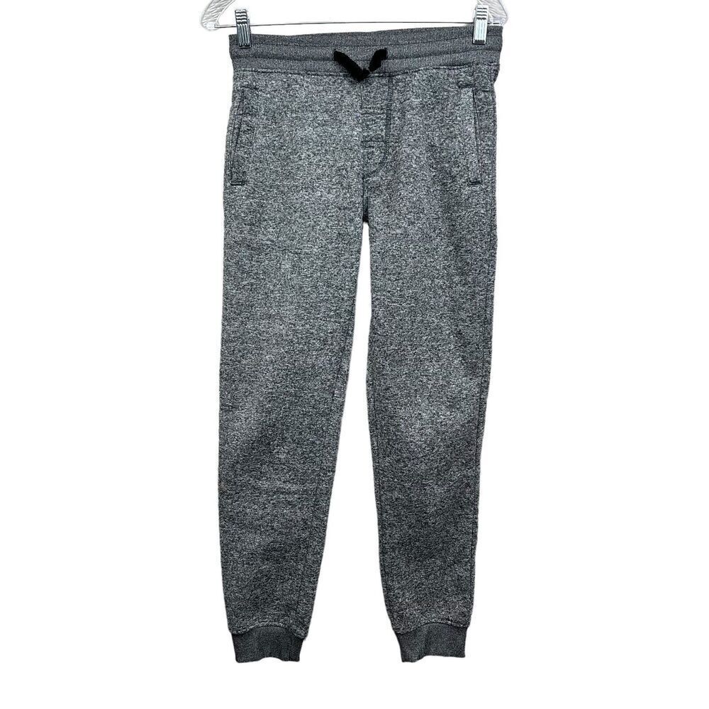 Southpole Jogger Pants Tapered Leg Drawstring Waist Ribbed Hem Grey Men Sz L*